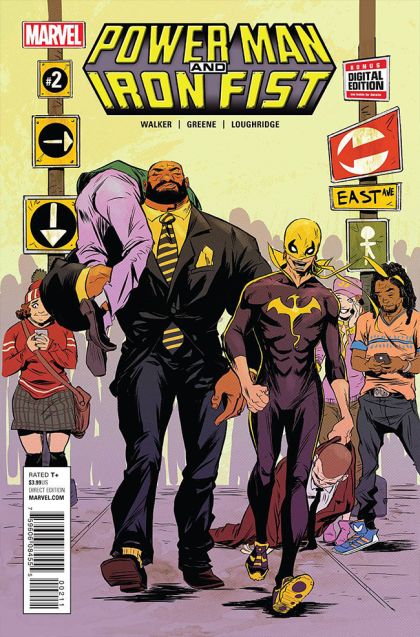 Power Man and Iron Fist, Vol. 3  |  Issue#2A | Year:2016 | Series:  | Pub: Marvel Comics | Sanford Greene Regular