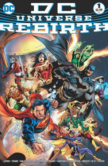 DC Universe: Rebirth Lost / Legacy / Love / Life / Epilogue |  Issue#1B | Year:2016 | Series:  | Pub: DC Comics | Ivan Reis Midnight Release Variant