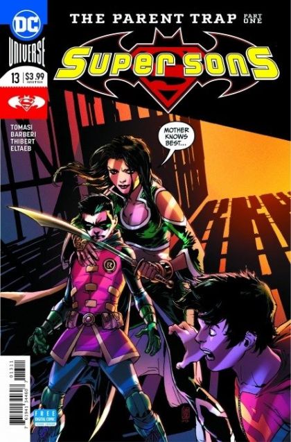 Super Sons The Parent Trap, Part One |  Issue#13A | Year:2018 | Series:  | Pub: DC Comics | Regular Giuseppe Camuncoli Cover
