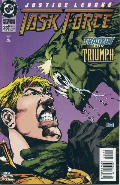 Justice League Task Force Chok II |  Issue#23A | Year:1995 | Series: JLA | Pub: DC Comics |