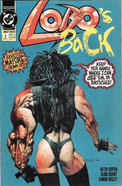 Lobo's Back Heaven Is...A Four Letter Word |  Issue#2 | Year:1992 | Series: Lobo | Pub: DC Comics | First Printing