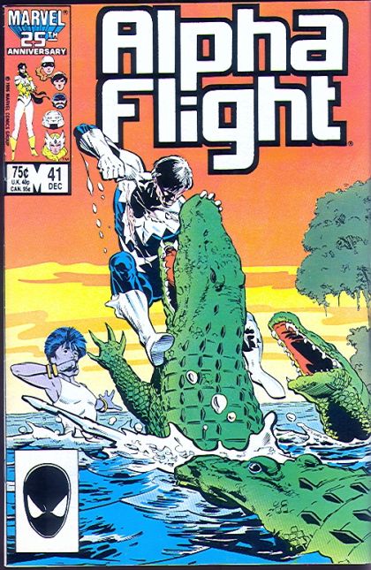 Alpha Flight, Vol. 1 It's Not Easy Being Purple |  Issue#41A | Year:1986 | Series: Alpha Flight | Pub: Marvel Comics | Direct Edition