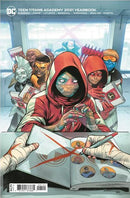Teen Titans Academy 2021 Yearbook Stitch, In Time / Five More MInutes / Mothers, Brothers, Kittens, and Cake / Extrication |  Issue