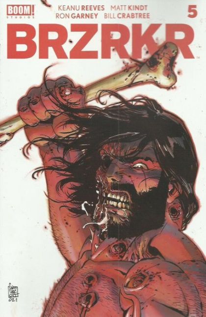 BRZRKR  |  Issue#5B | Year:2021 | Series:  | Pub: Boom! Studios | Giuseppe Camuncoli Variant