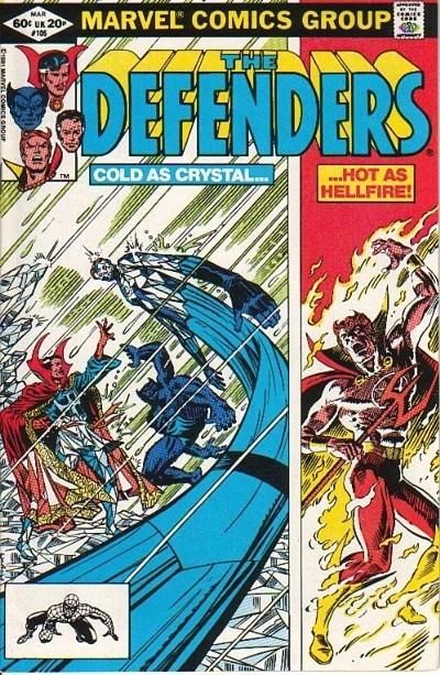 The Defenders, Vol. 1 ...Rising... |  Issue#105A | Year:1982 | Series: Defenders | Pub: Marvel Comics | Direct Edition