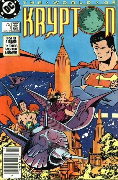 World of Krypton, Vol. 2 Pieces |  Issue#1B | Year:1987 | Series: Superman | Pub: DC Comics | Newsstand Edition