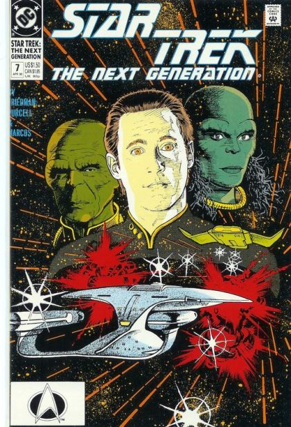 Star Trek: The Next Generation, Vol. 2 The Pilot |  Issue#7A | Year:1990 | Series: Star Trek | Pub: DC Comics | Direct Edition