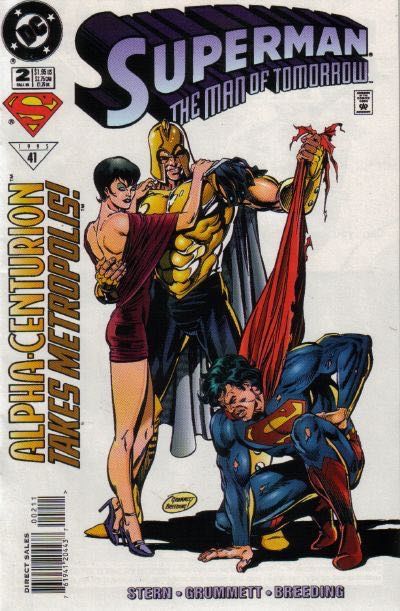 Superman: The Man of Tomorrow Pawns |  Issue#2A | Year:1995 | Series: Superman | Pub: DC Comics | Direct Edition