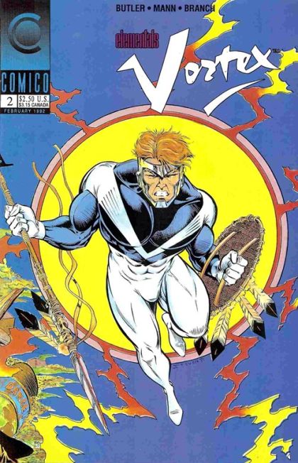 Vortex (Comico) We Are Choctaw |  Issue#2 | Year:1992 | Series: Elementals | Pub: Comico |