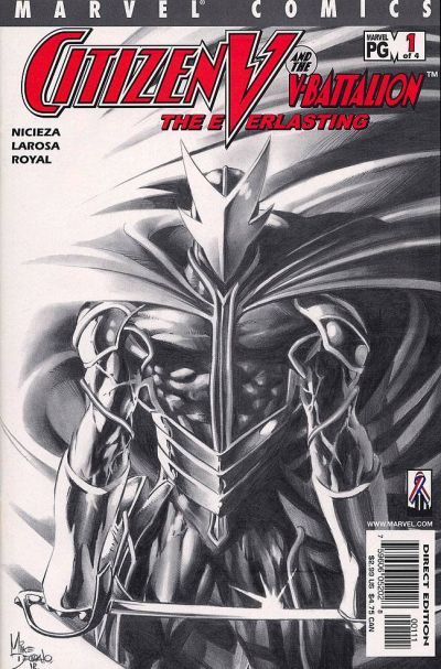 Citizen V and the V-Battalion: The Everlasting Book One: Time Enough For Living |  Issue#1 | Year:2002 | Series:  | Pub: Marvel Comics |