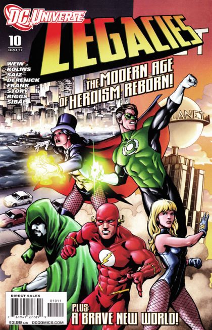 DC Universe: Legacies Truth And Consequences! / Snapshot: Redemption! |  Issue#10A | Year:2011 | Series:  | Pub: DC Comics | Jesus Saiz Regular Cover