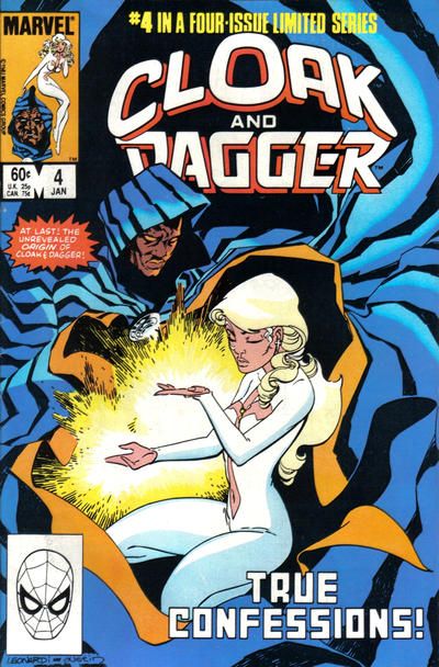 Cloak and Dagger, Vol. 1 True Confessions |  Issue#4A | Year:1983 | Series: Cloak & Dagger | Pub: Marvel Comics | Direct Edition