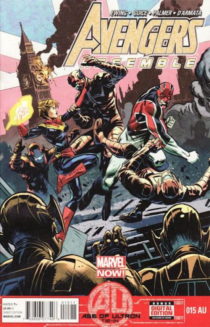Avengers Assemble, Vol. 2 (2012) Age of Ultron  |  Issue#15AU-A | Year:2013 | Series: Avengers | Pub: Marvel Comics | Nic Klein Regular