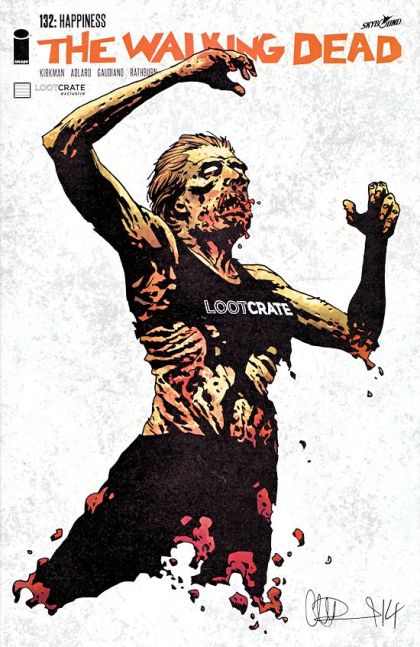 The Walking Dead A New Beginning, Happiness |  Issue#132B | Year:2014 | Series: The Walking Dead | Pub: Image Comics | Lootcrate Exclusive Variant Cover
