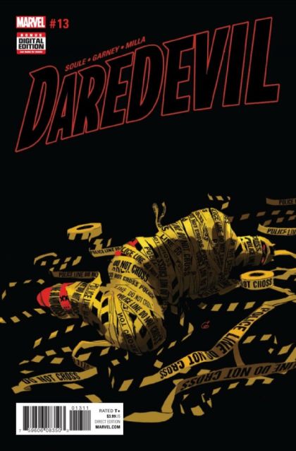 Daredevil, Vol. 5 Dark Art, Part 4 |  Issue#13A | Year:2016 | Series: Daredevil | Pub: Marvel Comics | Regular Ron Garney Cover