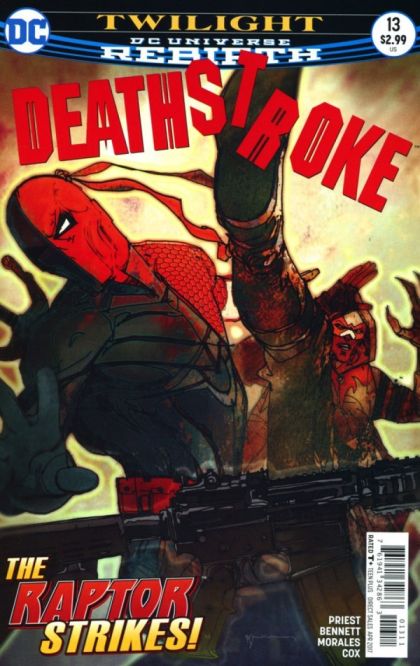Deathstroke, Vol. 4  |  Issue#13A | Year:2017 | Series: Deathstroke | Pub: DC Comics | Regular Bill Sienkiewicz Cover