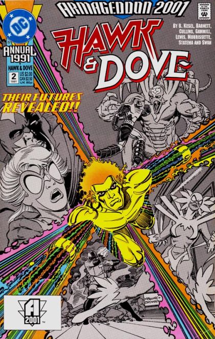 Hawk & Dove, Vol. 3 Annual Armageddon 2001 - Creating Unity |  Issue#2A | Year:1991 | Series: Teen Titans | Pub: DC Comics | Direct Edition