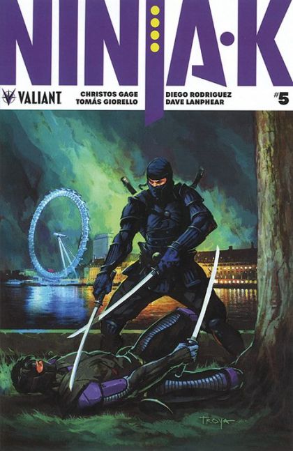 Ninja-K The Ninja Files, Part 5 |  Issue#5B | Year:2018 | Series:  | Pub: Valiant Entertainment | Cvr B Troya