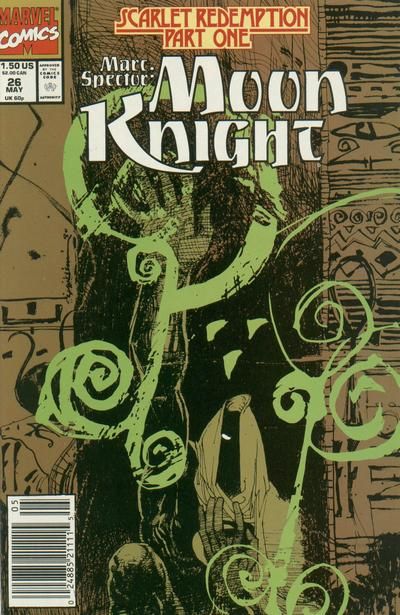 Marc Spector: Moon Knight Scarlet Redemption, Part 1: Sinners |  Issue#26 | Year:1991 | Series: Moon Knight | Pub: Marvel Comics |