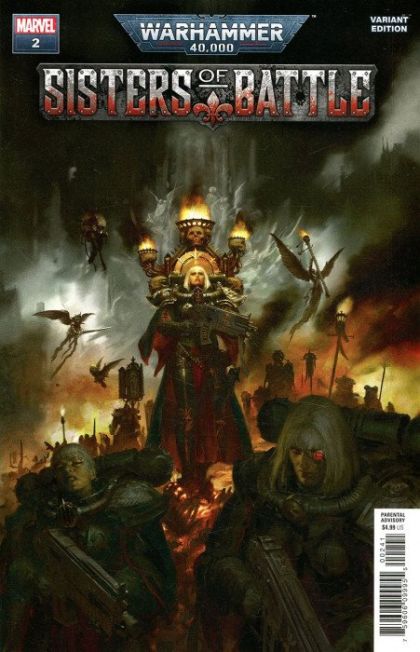 Warhammer 40,000: Sisters of Battle  |  Issue#2D | Year:2021 | Series:  | Pub: Marvel Comics | Variant Games Workshop Cover