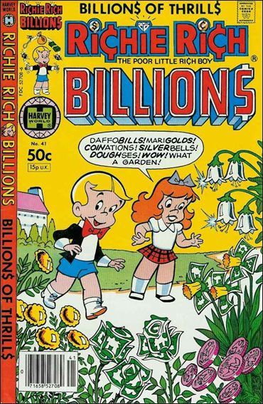 Richie Rich Billions  |  Issue#41 | Year:1981 | Series: Richie Rich | Pub: Harvey Comics |