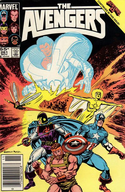 The Avengers, Vol. 1 Secret Wars II - Earth and Beyond! |  Issue#261B | Year:1985 | Series: Avengers | Pub: Marvel Comics | Newsstand Edition