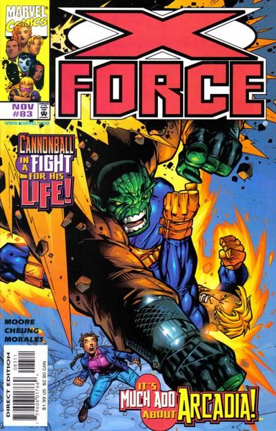 X-Force, Vol. 1 Homefront |  Issue#83A | Year:1998 | Series: X-Force | Pub: Marvel Comics