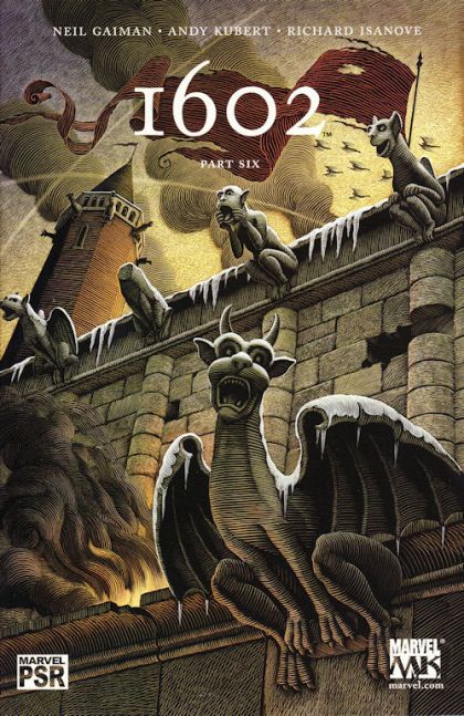 Marvel 1602 1602, Alarums And Excursions |  Issue#6 | Year:2004 | Series: Marvel 1602 | Pub: Marvel Comics | Scott McKowen Regular