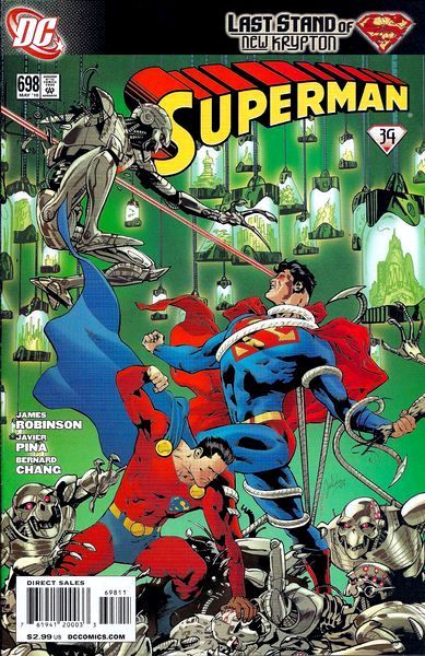 Superman, Vol. 1 Last Stand of New Krypton - Part Three: Destiny |  Issue#698A | Year:2010 | Series: Superman | Pub: DC Comics | Direct Edition