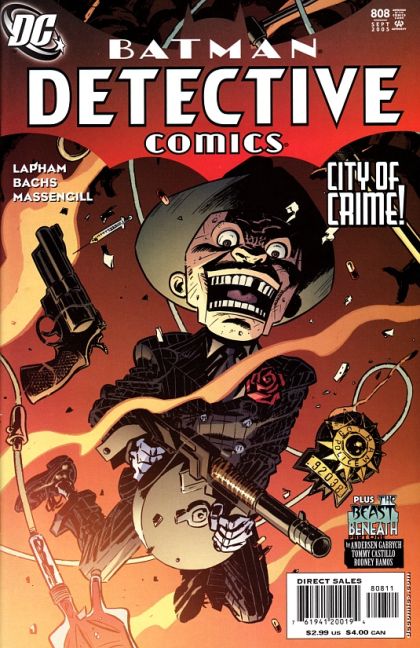 Detective Comics, Vol. 1 City of Crime, Part 8: The New Face; The Beast Beneath Part 1: Croc's Tale of Tears |  Issue#808A | Year:2005 | Series: Detective Comics | Pub: DC Comics | Direct Edition