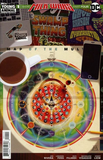 Cave Carson has a Cybernetic Eye / Swamp Thing Special Milk Wars - Part Four |  Issue#1 | Year:2018 | Series:  | Pub: DC Comics |