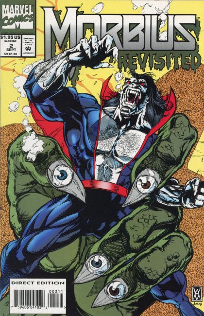 Morbius: Revisited The Doorway Screaming Into Hell! |  Issue#2 | Year:1993 | Series: Midnight Sons | Pub: Marvel Comics | First Printing