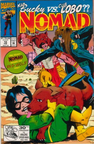 Nomad, Vol. 2 Raw Deals |  Issue#10A | Year:1993 | Series: Nomad | Pub: Marvel Comics | Direct Edition