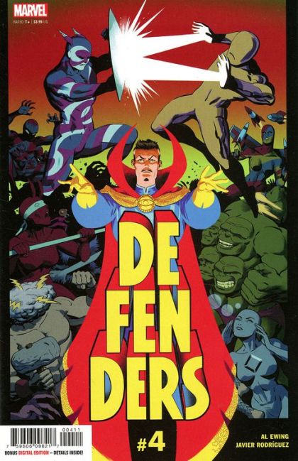 The Defenders, Vol. 6 Fourth Cosmos: Lovers |  Issue#4A | Year:2021 | Series:  | Pub: Marvel Comics | Regular Javier Rodriguez Cover
