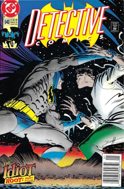 Detective Comics, Vol. 1 The Idiot Root - The Cook, The Bat And The Idiot: Part 4 |  Issue#640B | Year:1991 | Series: Detective Comics | Pub: DC Comics | Newsstand Edition