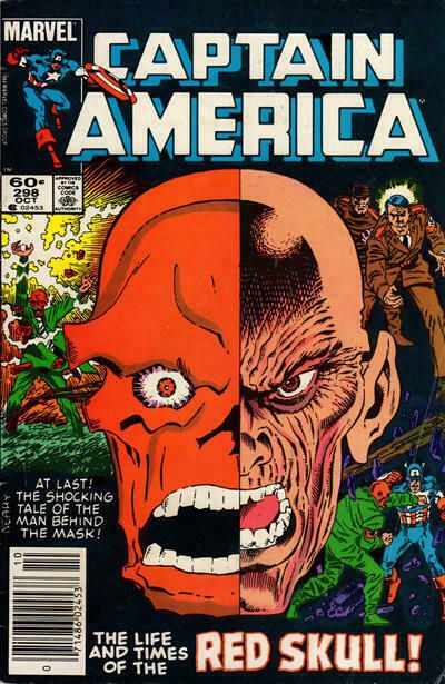 Captain America, Vol. 1 Sturm Und Drang: The Life and Times of the Red Skull! |  Issue#298B | Year:1984 | Series: Captain America | Pub: Marvel Comics | Newsstand Edition