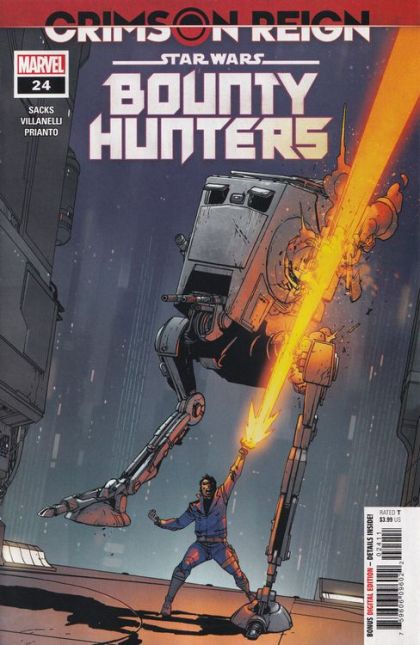 Star Wars: Bounty Hunters (Marvel Comics) Crimson Reign - Raid on the Vermillion |  Issue#24A | Year:2022 | Series: Star Wars | Pub: Marvel Comics | Giuseppe Camuncoli Regular