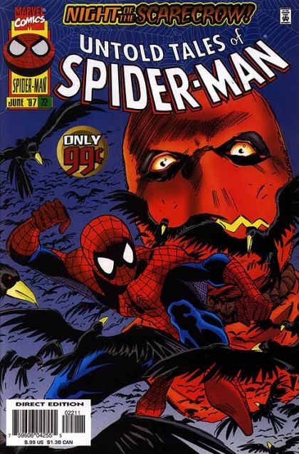 Untold Tales of Spider-Man The Spider & The Scarecrow |  Issue#22 | Year:1997 | Series: Spider-Man | Pub: Marvel Comics |