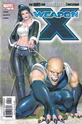 Weapon X, Vol. 2 The Hunt For Sabretooth, Conclusion |  Issue#4A | Year:2002 | Series: Weapon X | Pub: Marvel Comics | Direct Edition