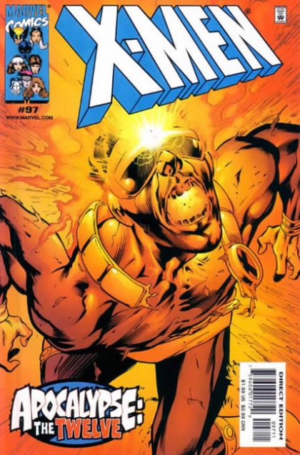 X-Men, Vol. 1 Apocalypse: The Twelve - Part 10: The End of the World As We Know It, Part 2 |  Issue#97A | Year:2000 | Series: X-Men | Pub: Marvel Comics | Alan Davis Regular