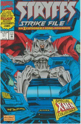 Stryfe's Strike File  |  Issue#1A | Year:1992 | Series:  | Pub: Marvel Comics | Direct Edition