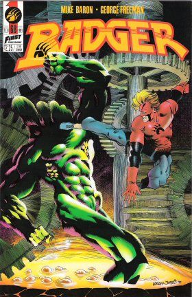 Badger, Vol. 1 Foot Soldier |  Issue#68 | Year:1991 | Series:  | Pub: First Comics |