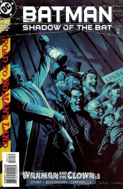 Batman: Shadow of the Bat Road To No Man's Land - Wax Man And The Clown, Part 3 |  Issue#82A | Year:1998 | Series: Batman | Pub: DC Comics | Direct Edition