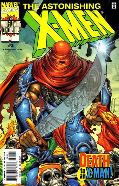 Astonishing X-Men, Vol. 2 In the Shadow of Death! |  Issue#3A | Year:1999 | Series: X-Men | Pub: Marvel Comics | Direct Edition
