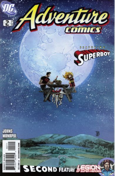 Adventure Comics, Vol. 3 The Boy of Steel, Part Two / Long Live the Legion, Part Two: Ligning Lad |  Issue#2(505)-A | Year:2009 | Series:  | Pub: DC Comics | Francis Manapul Regular Cover
