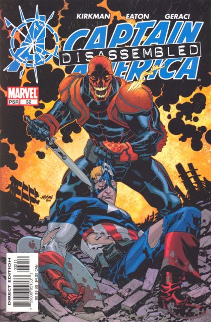 Captain America, Vol. 4 Avengers Disassembled - SuperPatriot, SuperPatriot, Part Four |  Issue#32A | Year:2004 | Series: Captain America | Pub: Marvel Comics | Dave Johnson Regular