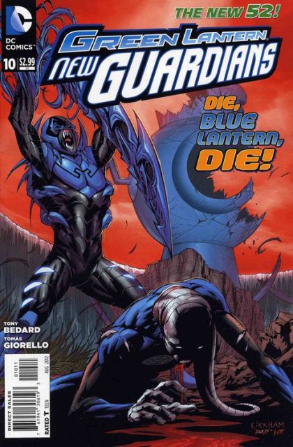 Green Lantern: New Guardians Beyond Hope |  Issue#10A | Year:2012 | Series: Green Lantern | Pub: DC Comics | Tyler Kirkham Regular
