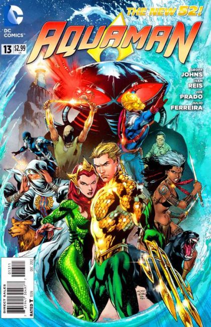 Aquaman, Vol. 7 The Others, Conclusion |  Issue#13A | Year:2012 | Series: Aquaman | Pub: DC Comics | Ivan Reis Regular Cover