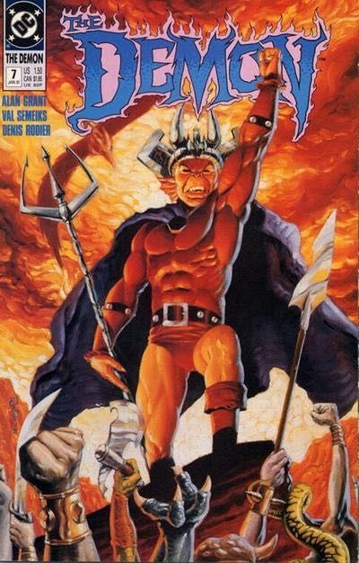 The Demon, Vol. 3 The Demon King |  Issue#7 | Year:1991 | Series: Demon | Pub: DC Comics |