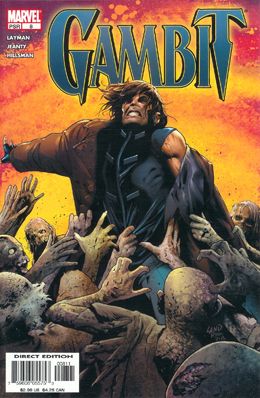 Gambit, Vol. 4 Voodoo Economics, Part 2: Hath No Fury - Down Among The Dead Men |  Issue#8 | Year:2005 | Series: Gambit | Pub: Marvel Comics | Greg Land Regular